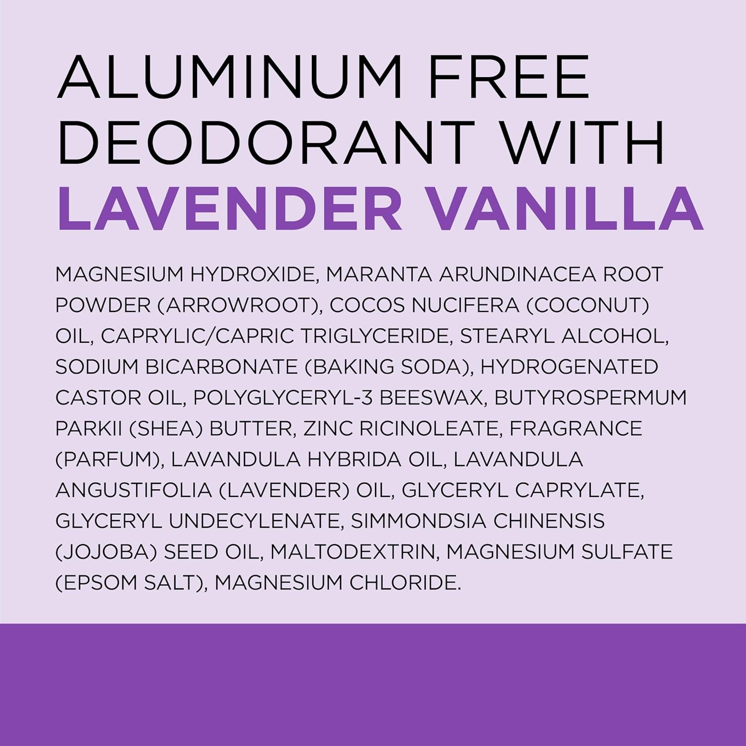 image:imageDr Teals Aluminum Free Deodorant Lavender Vanilla with Essential Oils 265 oz Pack of 3Lavender Vanilla