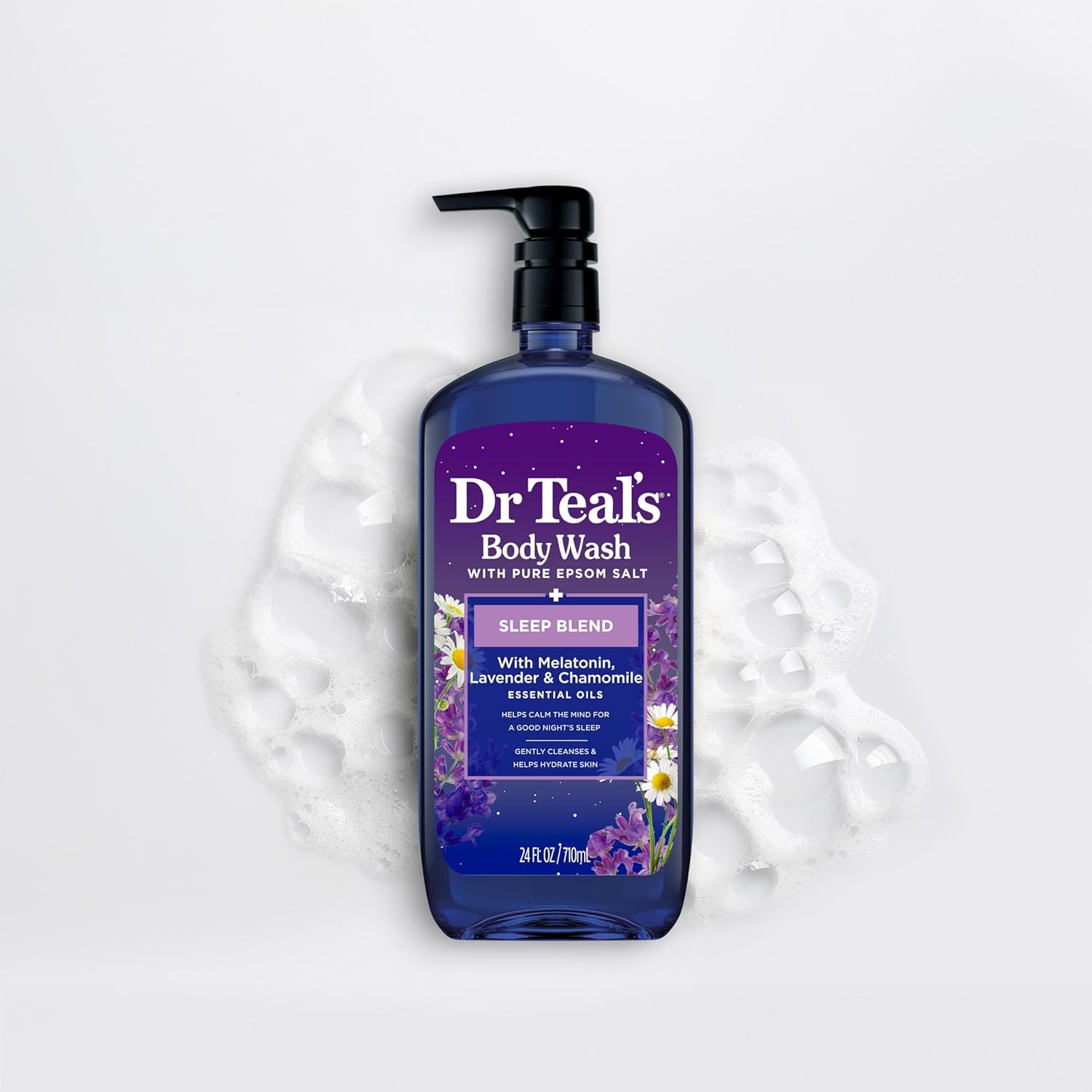 image:imageDr Teals Body Wash with Pure Epsom Salt DaytimeNighttime with Vitamin C amp Sleep Blend 24 fl oz Pack of 248 Fl Oz Pack of 1