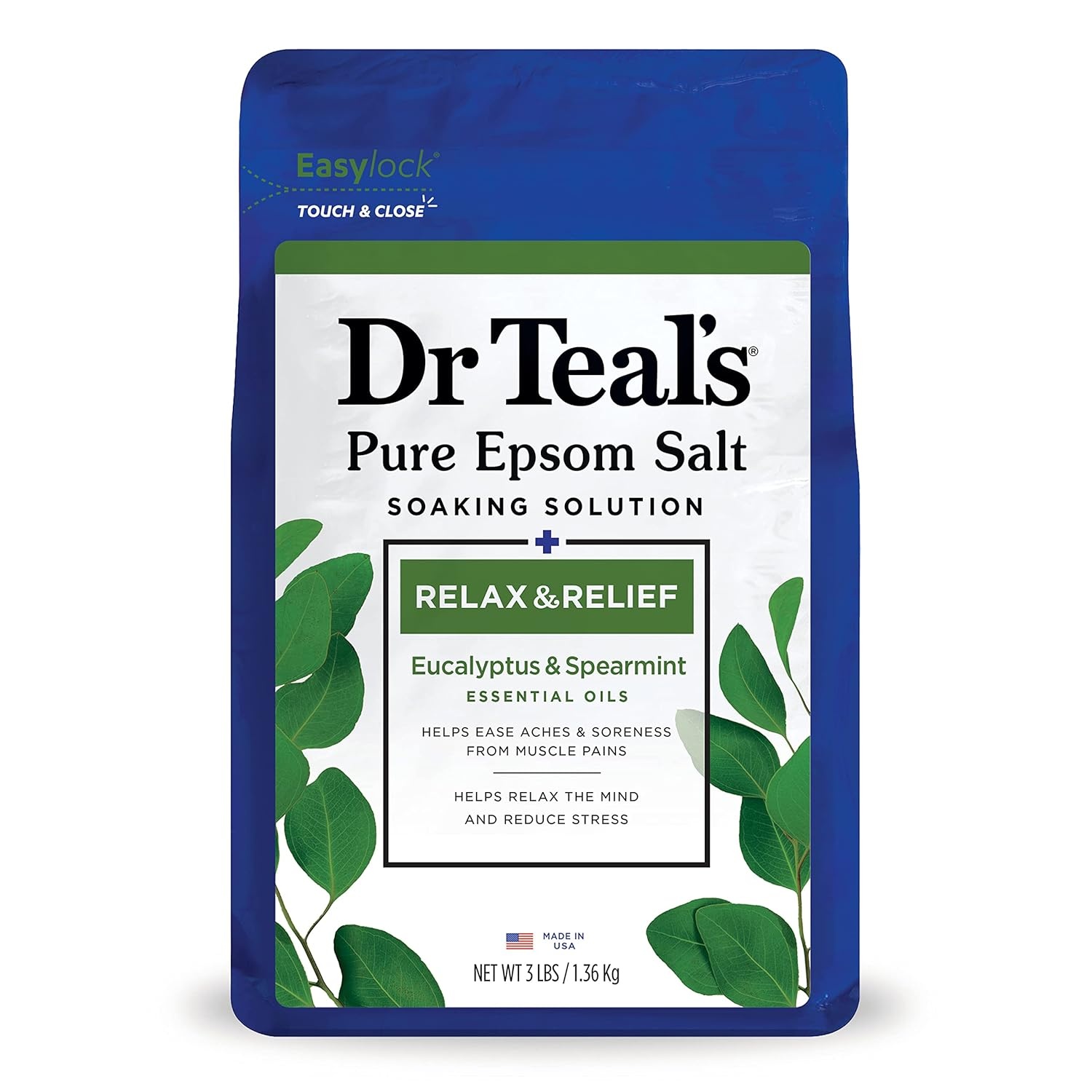 image:imageDr Teals Body Wash with Pure Epsom Salt Relax amp Relief with Eucalyptus amp Spearmint 24 fl oz Pack of 4Eucalyptus Spearmint