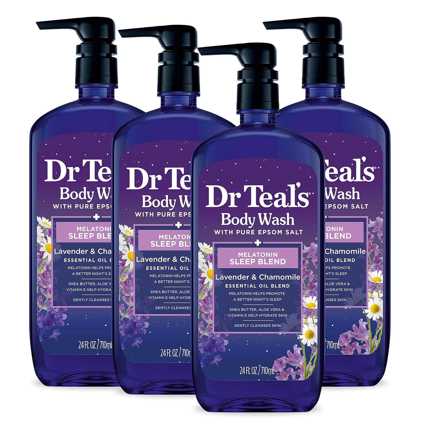 image:imageDr Teals Body Wash with Pure Epsom Salt Relax amp Relief with Eucalyptus amp Spearmint 24 fl oz Pack of 4Eucalyptus Spearmint