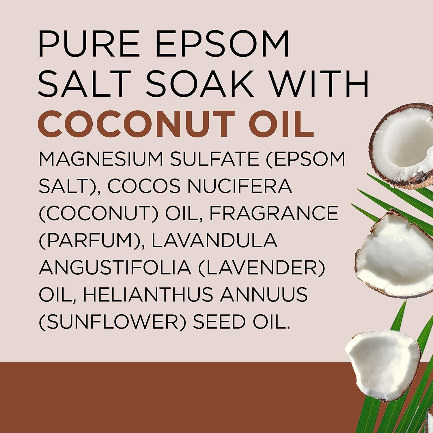 image:imageDr Teals Epsom Salt Magnesium Soak Nourish amp Protect with Coconut Oil 3 lbs Pack of 4