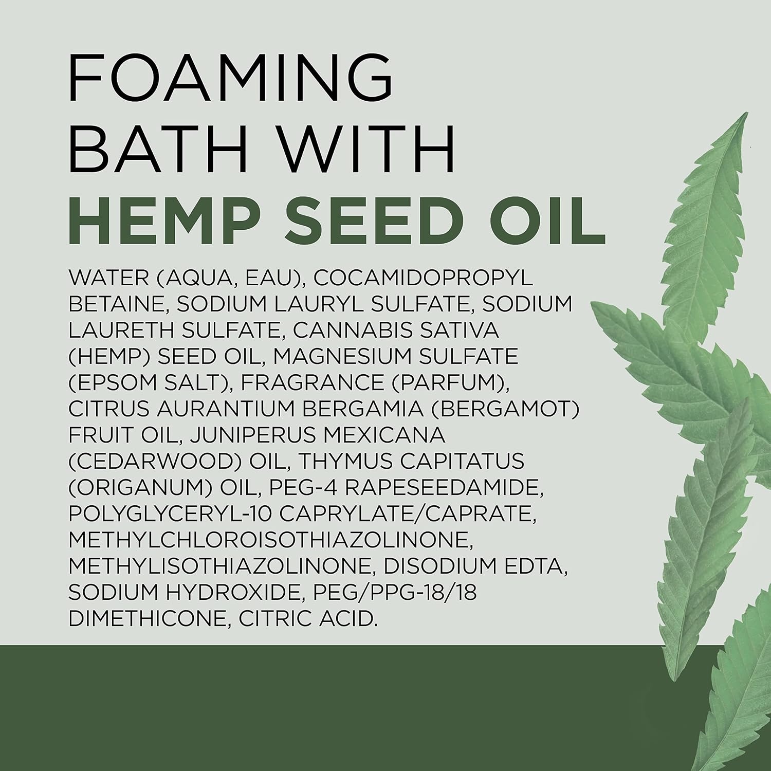 image:imageDr Teals Foaming Bath with Pure Epsom Salt Cannabis Sativa Hemp Seed Oil 34 fl oz Pack of 4Hemp