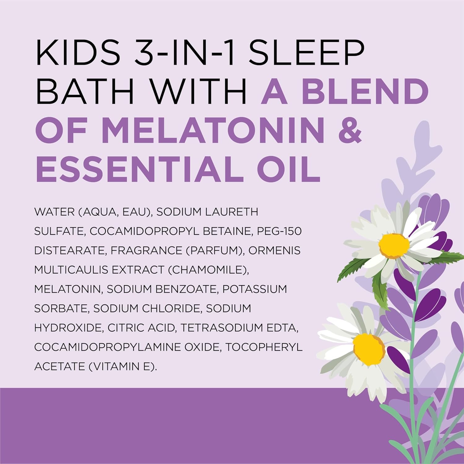 image:imageDr Teals Kids 3in1 Bubble Bath Body Wash amp Shampoo Boost amp Renew Elderberry with Vitamin C 20 fl oz Pack of 3Sleep Blend