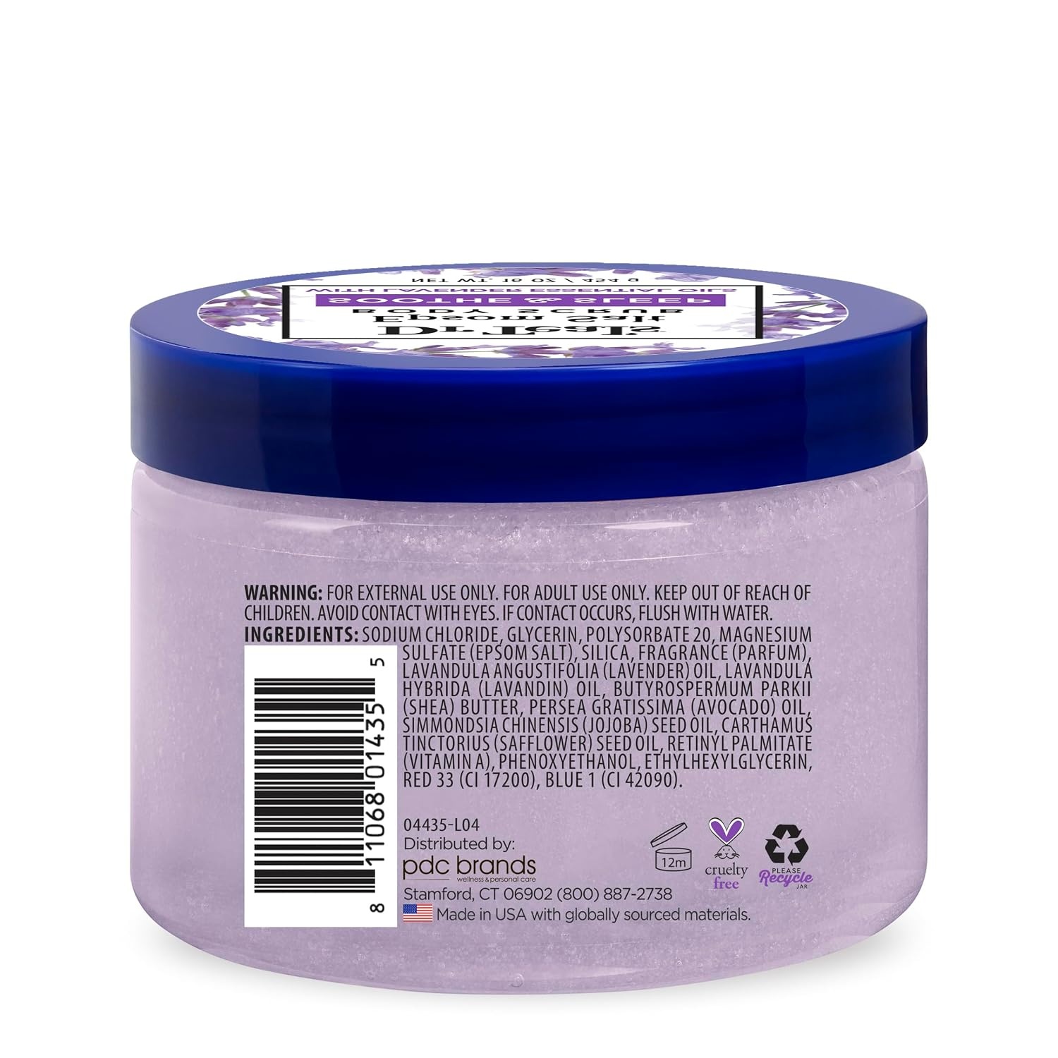 image:imageDr Teals Pink Himalayan Salt Body Scrub Restore amp Replenish with Pure Epsom Salt amp Essential Oils 16 oz Pack of 3Lavender