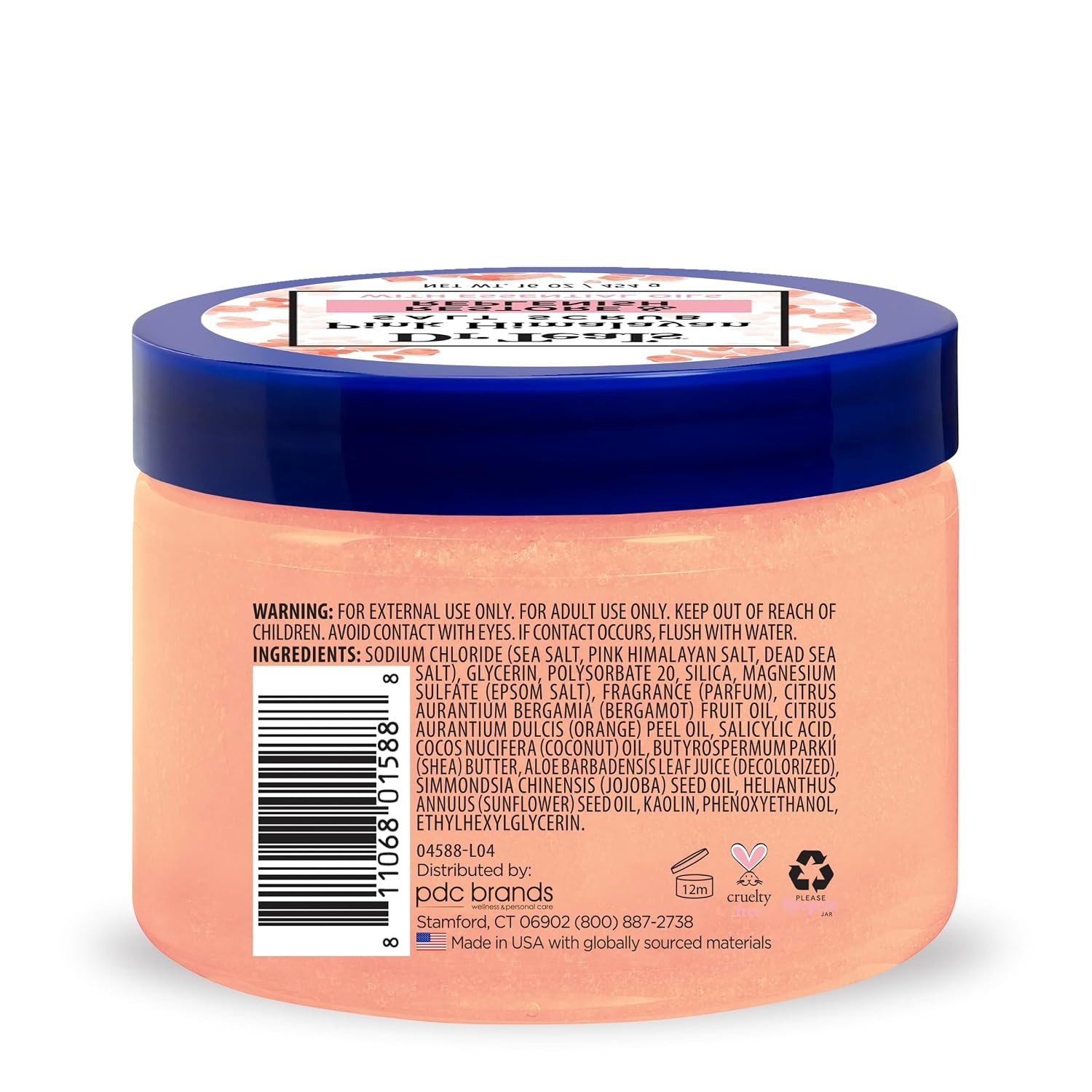 image:imageDr Teals Pink Himalayan Salt Body Scrub Restore amp Replenish with Pure Epsom Salt amp Essential Oils 16 oz Pack of 3Pink Himalayan Salt
