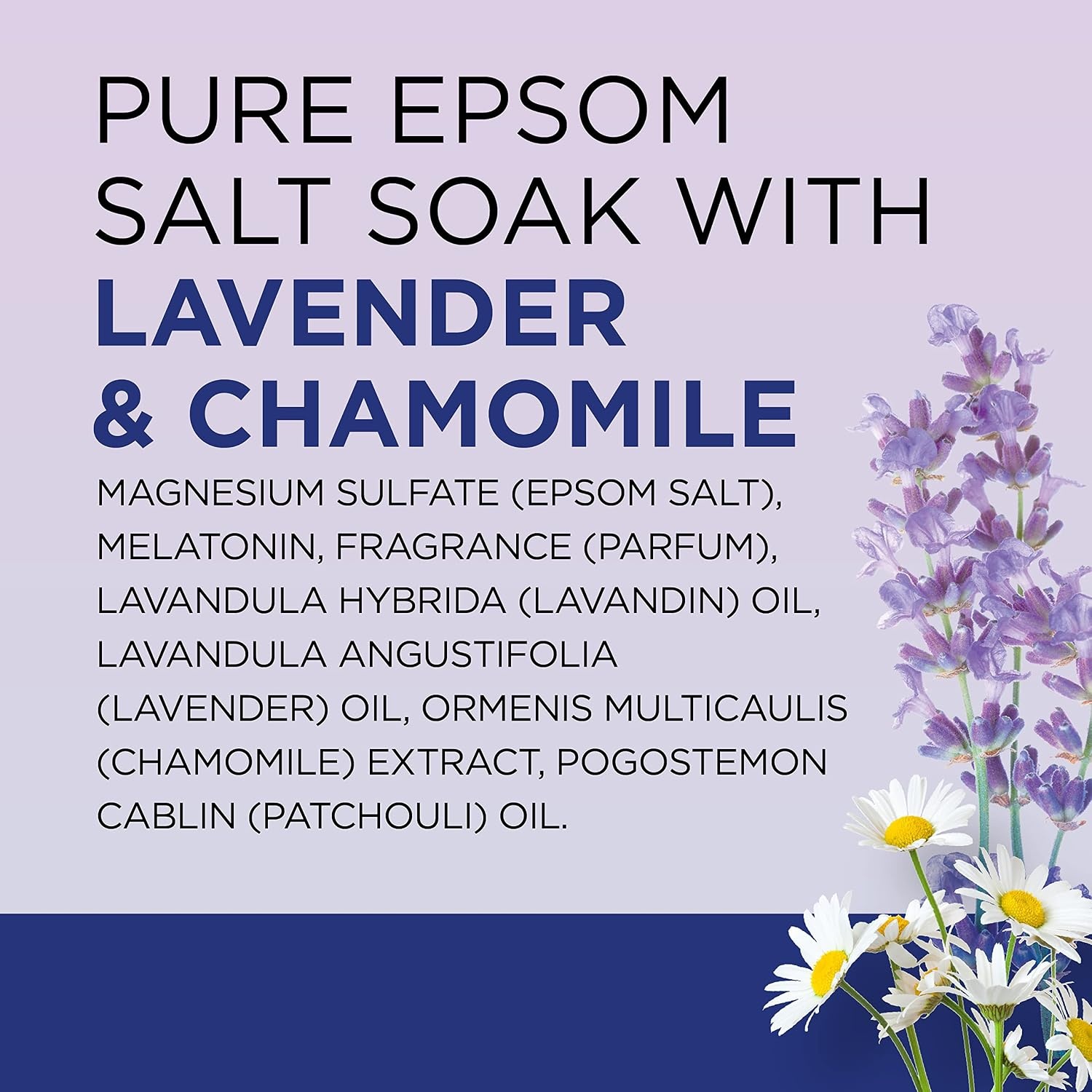 image:imageDr Teals Pure Epsom Salt Melatonin Sleep Soak with Essential Oil Blend 3 lb Pack of 4
