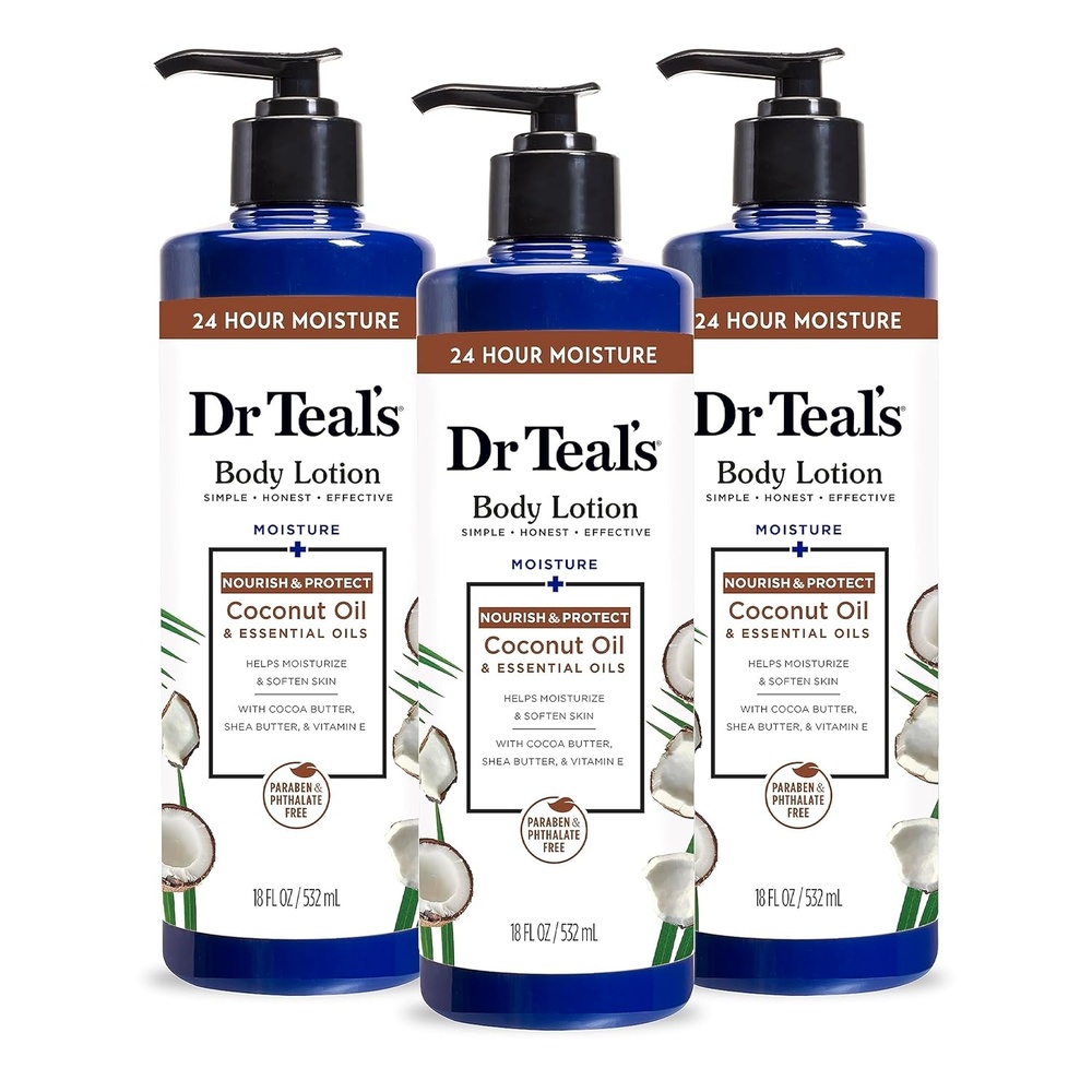 image:imageDr Teals Body Lotion Cannabis Sativa Hemp Seed Oil amp Essential Oils 18 fl oz Pack of 3Coconut