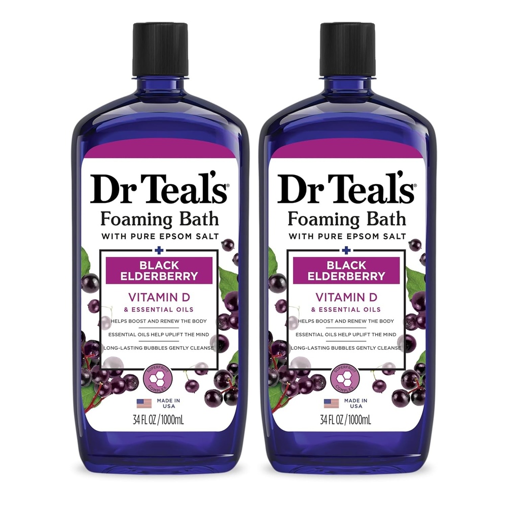 image:imageDr Teals Foaming Bath with Pure Epsom Salt Lavender amp Eucalyptus 34 fl oz Pack of 268 Fl Oz Pack of 1