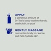 Dr Teal’s Body Wash with Pure Epsom Salt, Cannabis Sativa Hemp Seed Oil, 24 fl oz (Pack of 4)