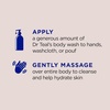 Dr Teal’s Body Wash with Pure Epsom Salt, with Coconut Oil, 24 fl oz (Pack of 4)