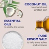 Dr Teal’s Body Wash with Pure Epsom Salt, with Coconut Oil, 24 fl oz (Pack of 4)
