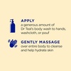 Dr Teal’s Body Wash with Pure Epsom Salt, with Prebiotic Lemon Balm & Sage, 24 fl oz (Pack of 4)(Body Wash)