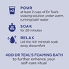 Dr Teal’s Epsom Salt Magnesium Soak, Fragrance Free, 4 lbs(64 Ounce (Pack of 4))