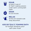 Dr Teal’s Epsom Salt Magnesium Soak, Vanilla Comfort, 3 lbs(Spring Rain)