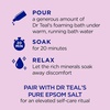 Dr Teal’s Foaming Bath with Pure Epsom Salt, Black Elderberry with Vitamin D, 34 fl oz (Pack of 4)(34 Fl Oz (Pack of 4))