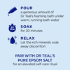 Dr Teal’s Foaming Bath with Pure Epsom Salt, Lavender & Eucalyptus, 34 fl oz (Pack of 2)(34 Fl Oz (Pack of 2))