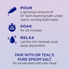 Dr Teal’s Foaming Bath with Pure Epsom Salt, Melatonin Sleep Soak with Essential Oil Blend, 34 fl oz (Pack of 4)