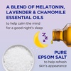 Dr Teal’s Foaming Bath with Pure Epsom Salt, Melatonin Sleep Soak with Essential Oil Blend, 34 fl oz (Pack of 4)