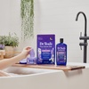 Dr Teal’s Foaming Bath with Pure Epsom Salt, Melatonin Sleep Soak with Essential Oil Blend, 34 fl oz (Pack of 4)