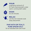 Dr Teal’s Foaming Bath with Pure Epsom Salt, Relax & Relief with Eucalyptus & Spearmint, 34 fl oz (Pack of 4)