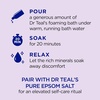 Dr Teal’s Foaming Bath with Pure Epsom Salt, Soothe & Sleep with Lavender, 62.5 fl oz