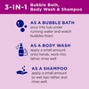 Dr Teal’s Kids 3-in-1 Bubble Bath, Body Wash & Shampoo, Boost & Renew Elderberry with Vitamin C, 20 fl oz. (Pack of 3)(Elderberry)
