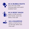 Dr Teal’s Kids 3-in-1 Bubble Bath, Body Wash & Shampoo, Boost & Renew Elderberry with Vitamin C, 20 fl oz. (Pack of 3)(Sleep Blend)
