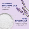 Dr Teal’s Pink Himalayan Salt Body Scrub, Restore & Replenish with Pure Epsom Salt & Essential Oils, 16 oz (Pack of 3)(Lavender)