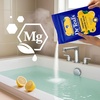 Dr Teal’s Pure Epsom Magnesium Salt Soak, Prebiotic Lemon Balm & Essential Oil, 3 lbs (Pack of 4)(Lemon Balm)