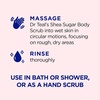 Dr Teal’s Shea Sugar Scrub, Lavender Essential Oils, 19 oz (Pack of 3)(Rose with Essential Oil)
