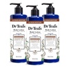 Dr Teal’s Body Lotion, Cannabis Sativa Hemp Seed Oil & Essential Oils, 18 fl oz (Pack of 3)(Coconut)