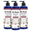 Dr Teal’s Body Lotion, Cannabis Sativa Hemp Seed Oil & Essential Oils, 18 fl oz (Pack of 3)(Shea Butter & Almond)