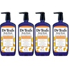 Dr Teal’s Body Wash with Pure Epsom Salt, Daytime/Nighttime with Vitamin C & Sleep Blend, 24 fl oz (Pack of 2)(24 Fl Oz (Pack of 4))