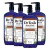 Dr Teal’s Body Wash with Pure Epsom Salt, with Coconut Oil, 24 fl oz (Pack of 4)
