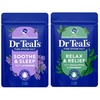 Dr Teal’s Epsom Salt Magnesium Soak, Lavender, Eucalyptus & Wellness Trio, 3 lbs (Pack of 3)(Lavender & Eucalyptus)