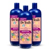 Dr Teal’s Kids 3-in-1 Bubble Bath, Body Wash & Shampoo, Boost & Renew Elderberry with Vitamin C, 20 fl oz. (Pack of 3)(Elderberry)