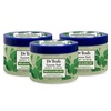 Dr Teal’s Pink Himalayan Salt Body Scrub, Restore & Replenish with Pure Epsom Salt & Essential Oils, 16 oz (Pack of 3)(Eucalyptus & Spearmint)