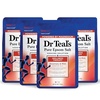 Dr Teal’s Pure Epsom Salt Soak, Wellness Therapy with Rosemary & Mint, 3 lbs (Pack of 4)(Soak)