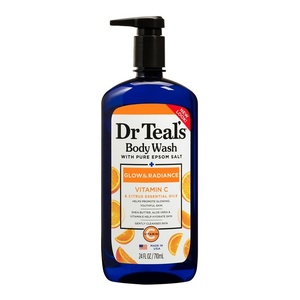 Dr Teal’s Body Wash with Pure Epsom Salt, Daytime/Nighttime with Vitamin C & Sleep Blend, 24 fl oz (Pack of 2)(24 Fl Oz (Pack of 1))